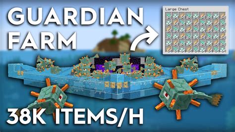 Minecraft guardian farm As a rule of thumb, guardians, which play an integral role in our kelp farm design, spawn only in ocean monuments